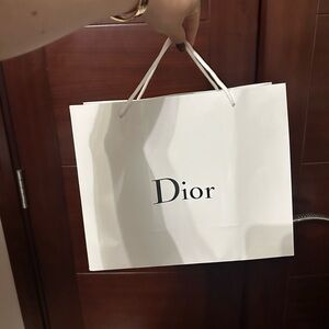 Dior gift bag new